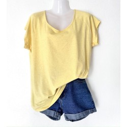 T-shirt jaune