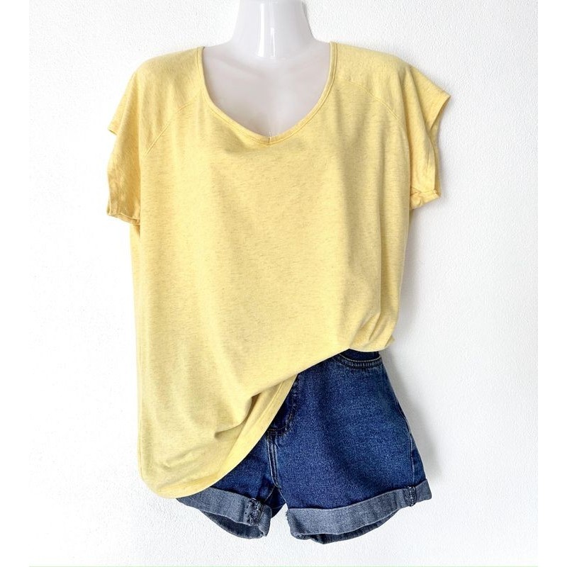 T-shirt jaune
