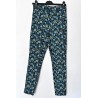 Pantalon extensible fleuri