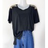 T-shirt noir