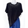 T-shirt long noir