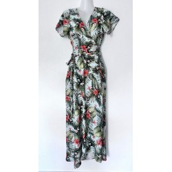 Robe longue portefeuille BANANA MOON