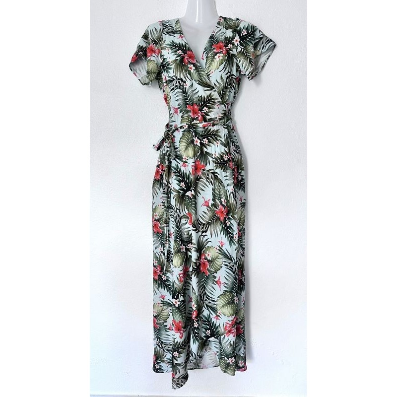 Robe longue portefeuille BANANA MOON