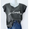 T-shirt gris