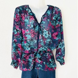 Blouse fleurie
