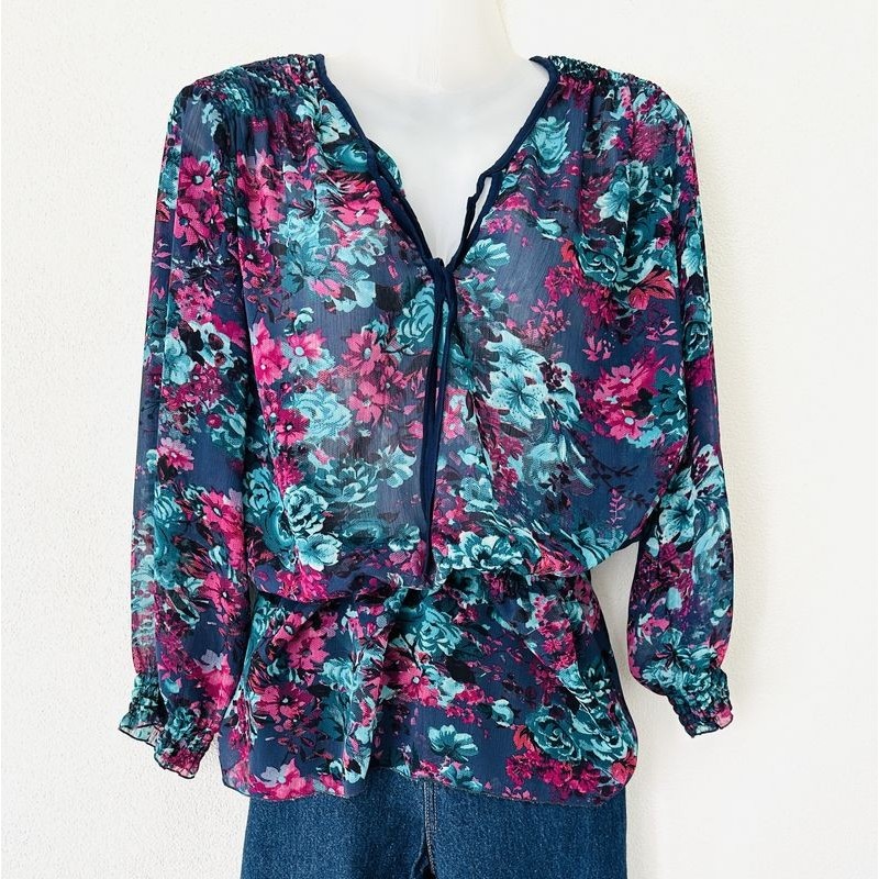 Blouse fleurie