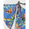 Haut bustier tropical