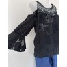 Blouse brodée