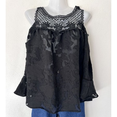 Blouse brodée