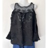 Blouse brodée