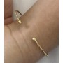 Bracelet jonc torsadé avec œil en Acier inoxydable