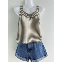 Top à rayures - Taille 38