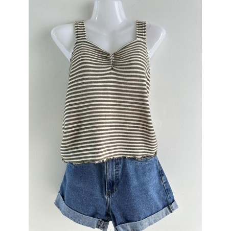 Top à rayures - Taille 38