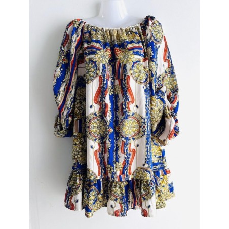 Robe imprimé  JUS DE POMME - Taille 38/40
