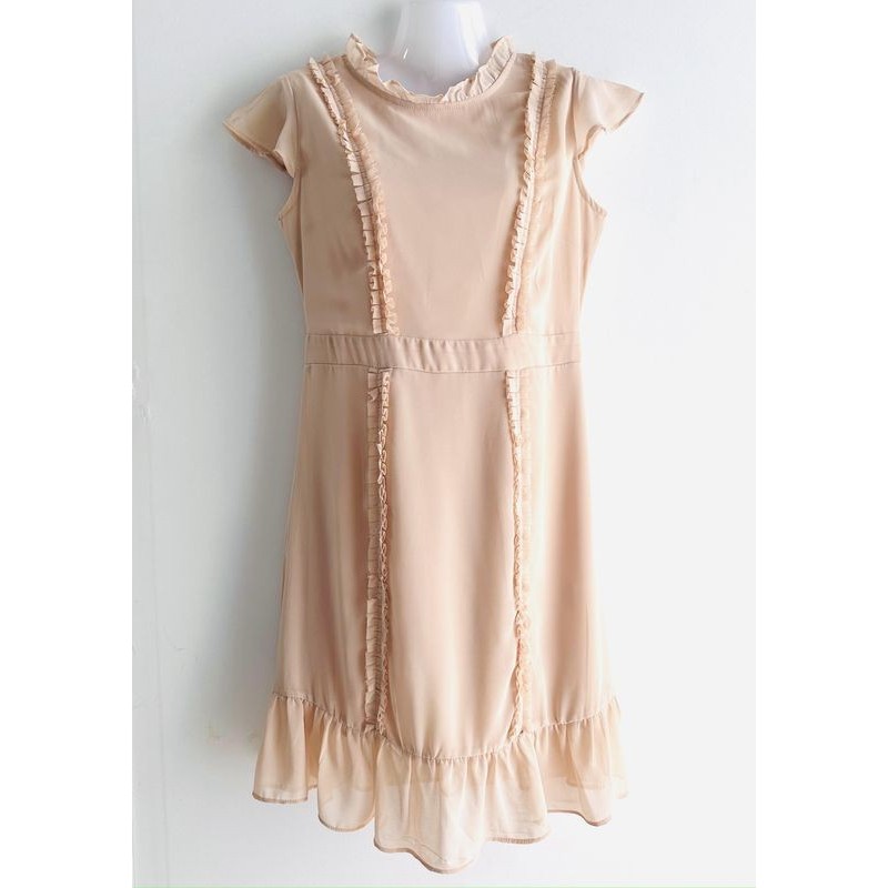 Robe beige - Taille 38