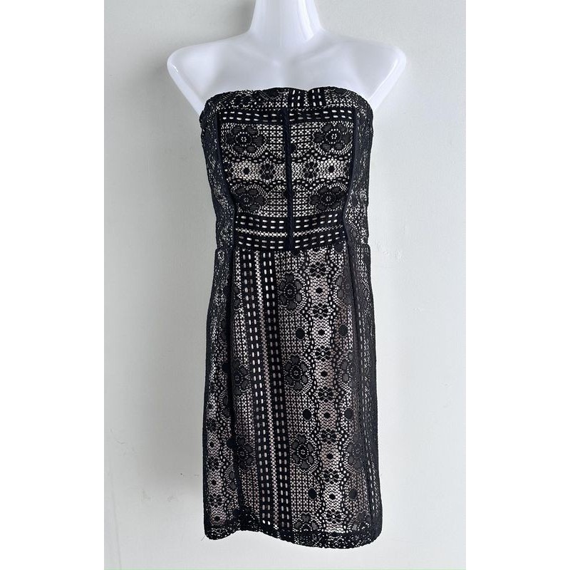 Robe bustier brodée MORGAN - Taille 40