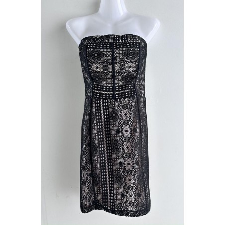 Robe bustier brodée MORGAN - Taille 40