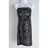 Robe bustier brodée MORGAN - Taille 40